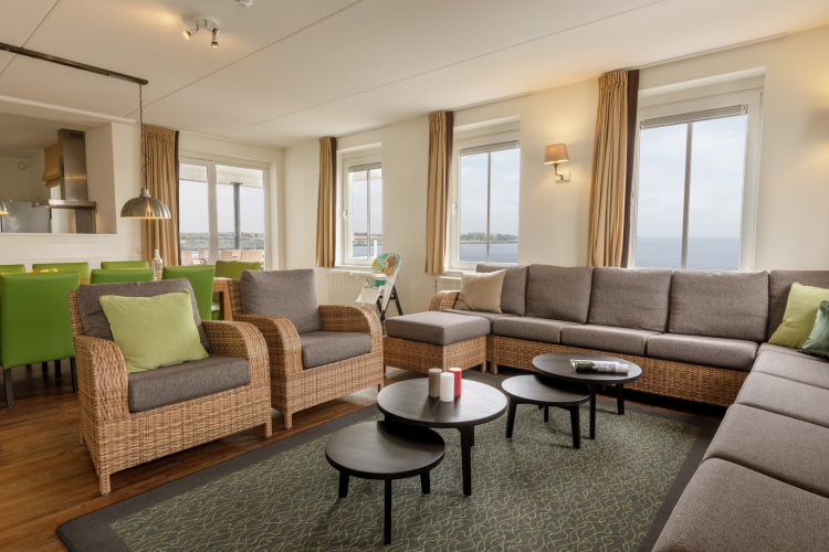 Marina Waterfront Suite bij Center Parcs De Eemhof