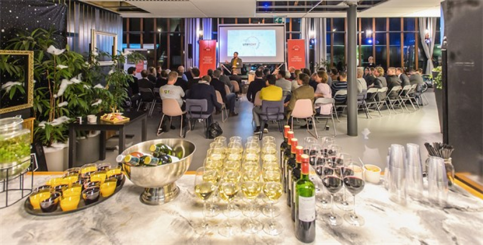 Lekker eten en drinken mag niet ontbreken tijdens je event! Foto Gert-Jan Kooij