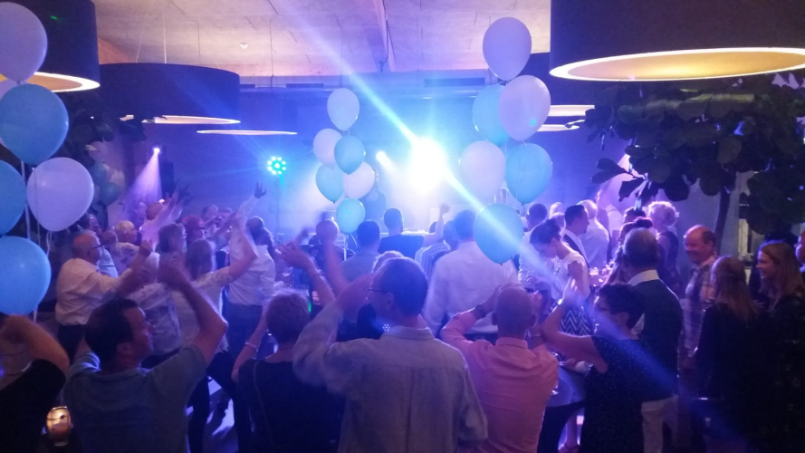 Feestavond met live muziek