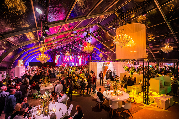 Veldeman tentstructuren - TFS bedrijfsfeest Xidoor