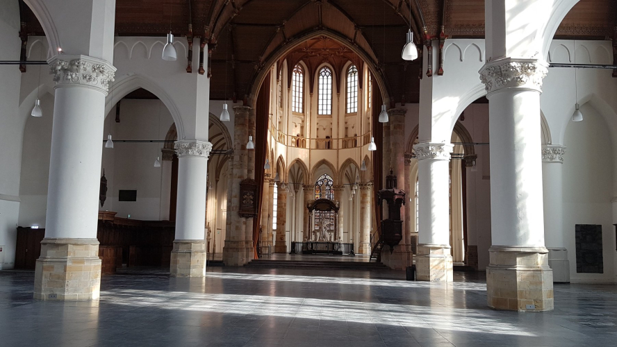 Binnenzijde Grote kerk