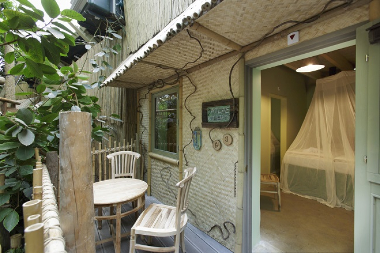 Jungle Cabana bij Jungle Dome Center Parcs Het Heijderbos