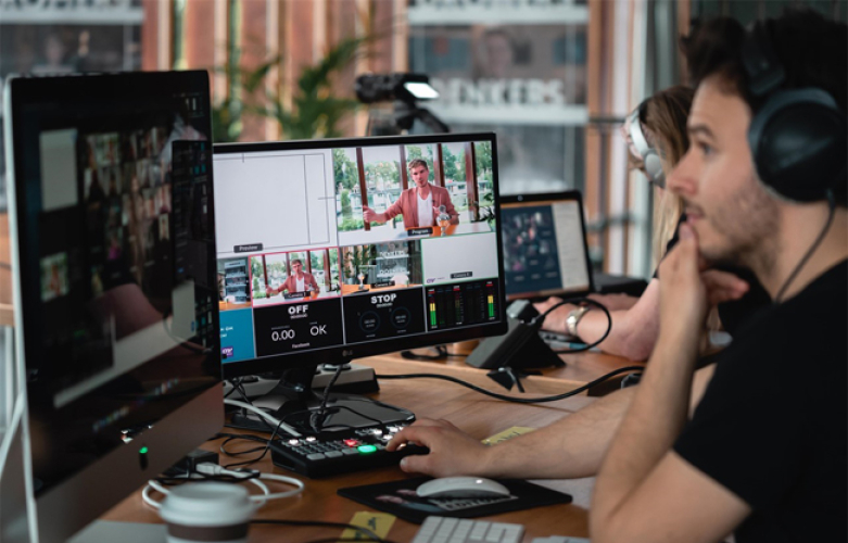 Professionele licht, geluid en livestreaming mogelijkheden bij eventlocatie kanaal30