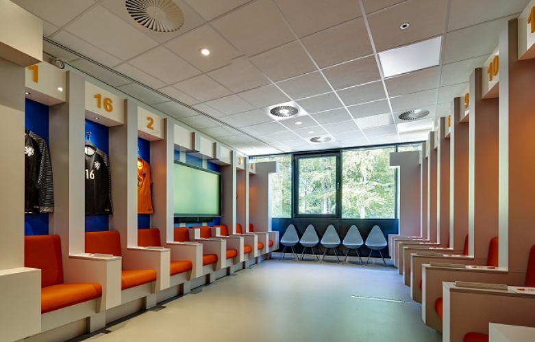Kleedkamer KNVB Campus