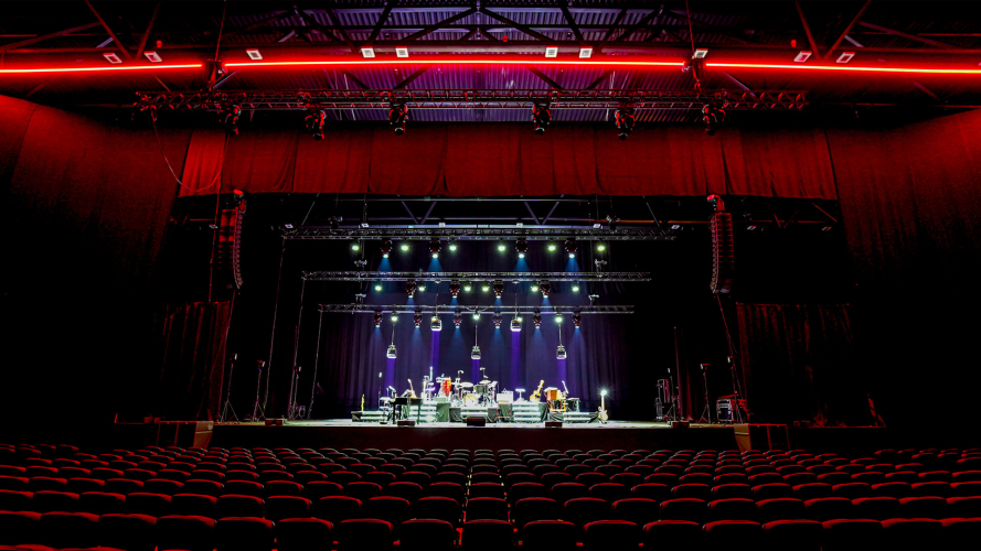 Concertopstelling in MAINSTAGE