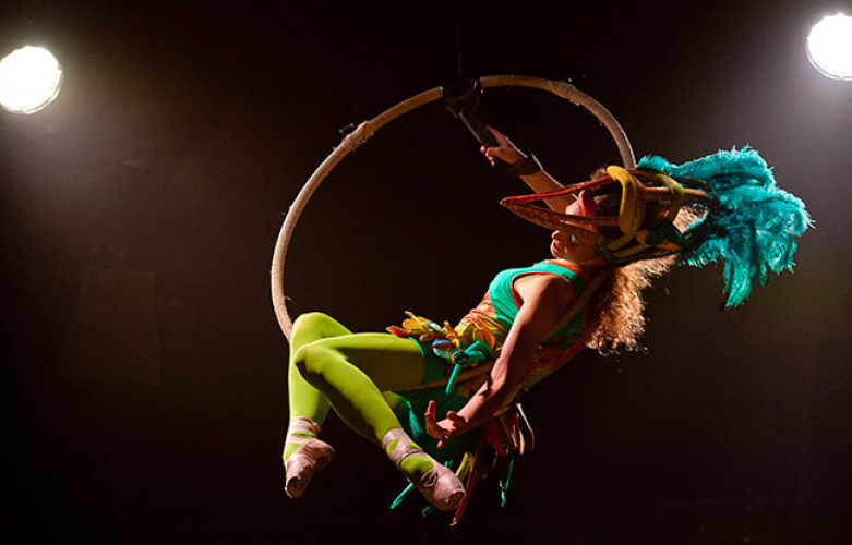 Acrobatiek openingsact 