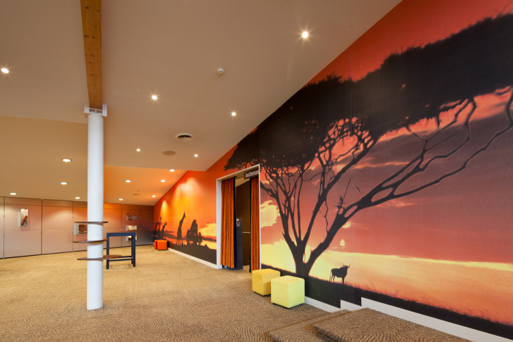 Afrikaanse sferen in de Foyer