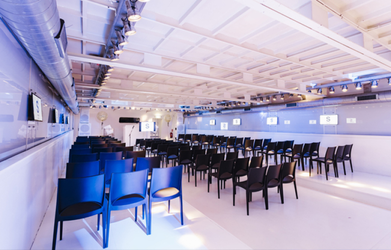 Presentatiesetting in La Salle Neige