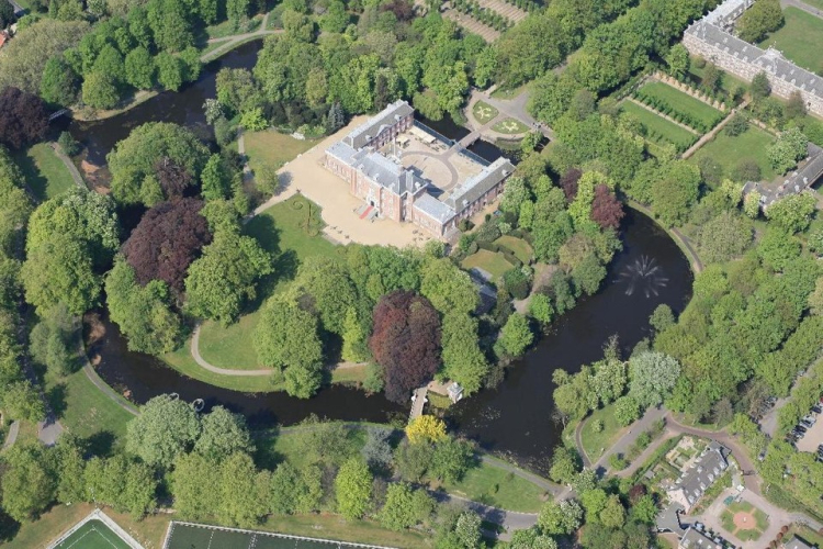 Bovenaanzicht Slot Zeist