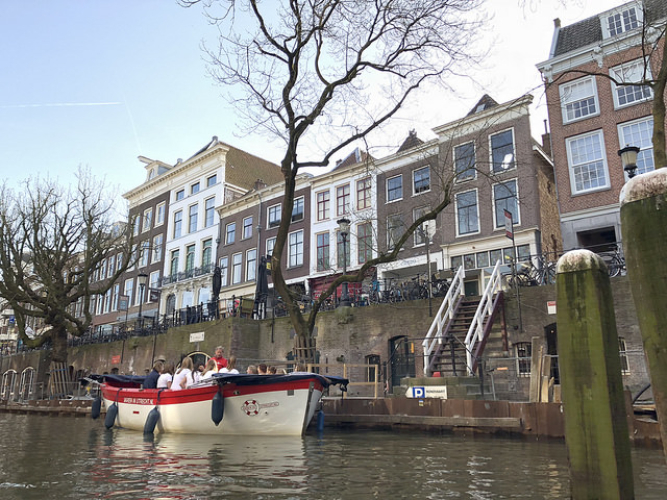 Varen in Utrecht teamuitje