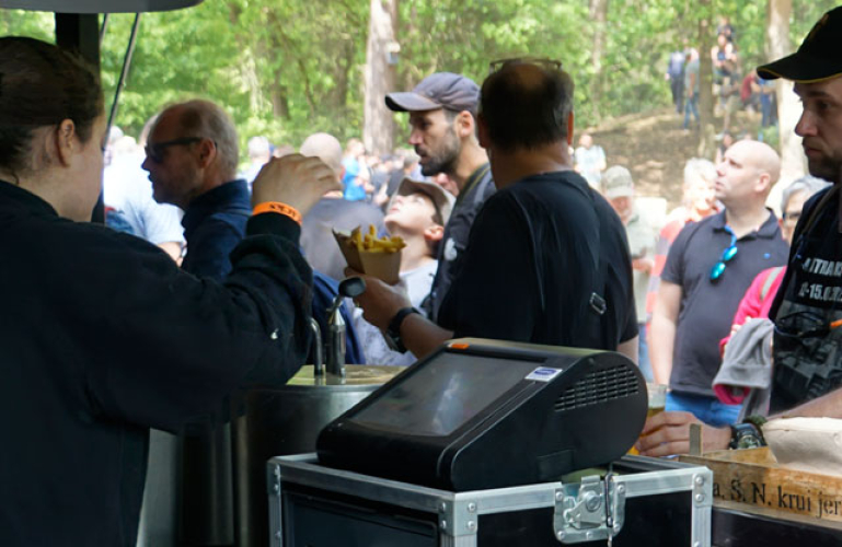 Foodtruck kassa huren Yourpos Afrekensystemen Kassahuur met pin
