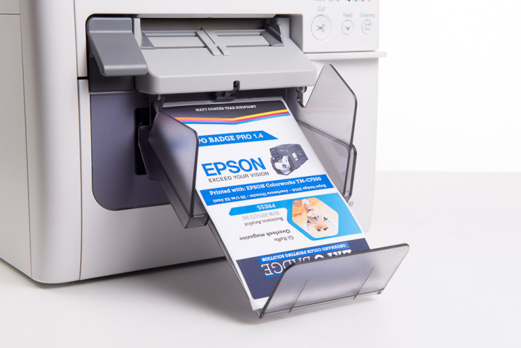 color badge printer