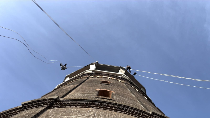 Vertical Adventures Abseilen Watertoren Assendelft