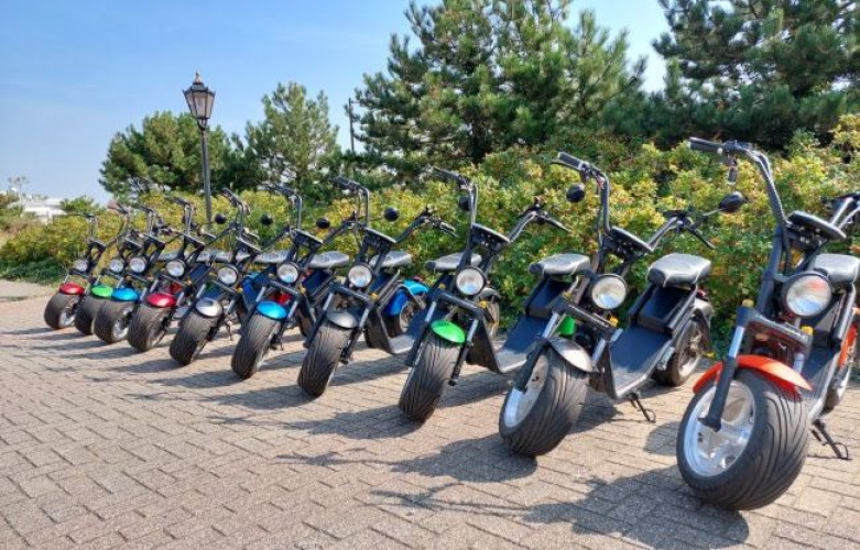 E-chopper-scooter-noordwijk