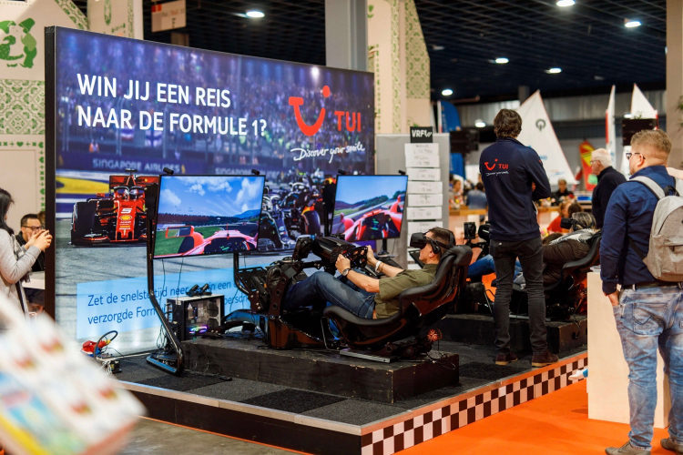 tui vakanties race virtual reality