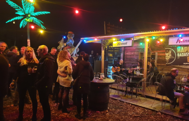 Paintball Jungle party in zomerse ambiance