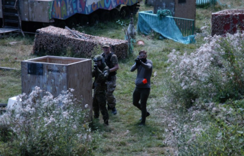 Paintball Jungle in action