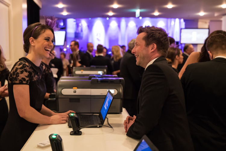 Invitado registratie en interactie voor events