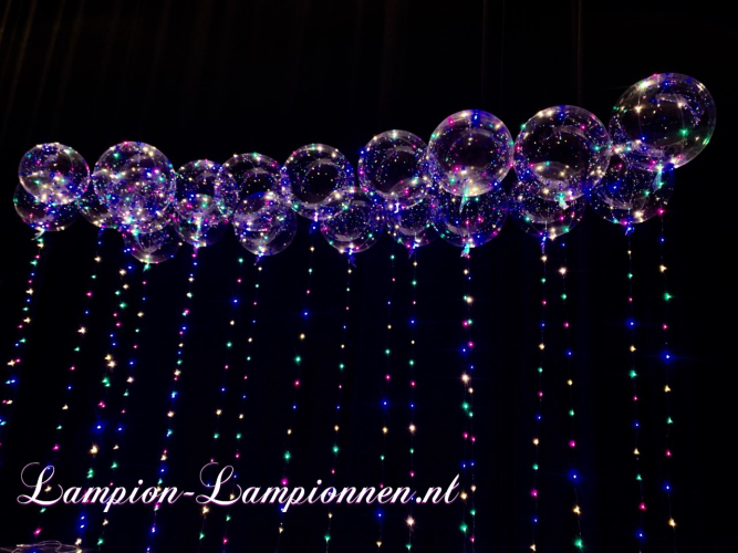 LED Ballon XL, verlichte helium ballon met led lampjes