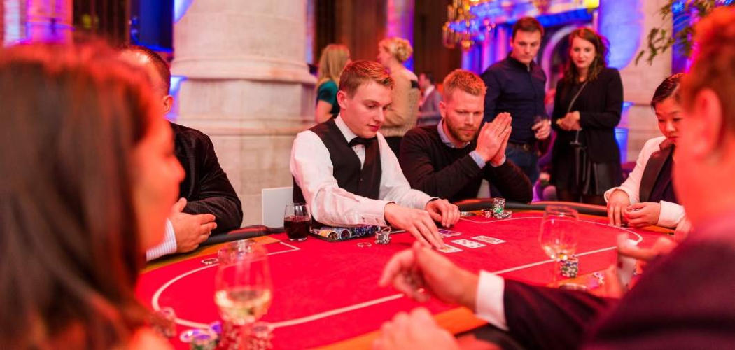 pokertafel huren