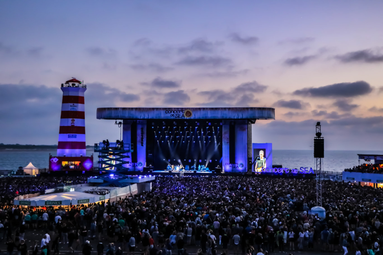 vanderLOO catering decor events - Concert at Sea