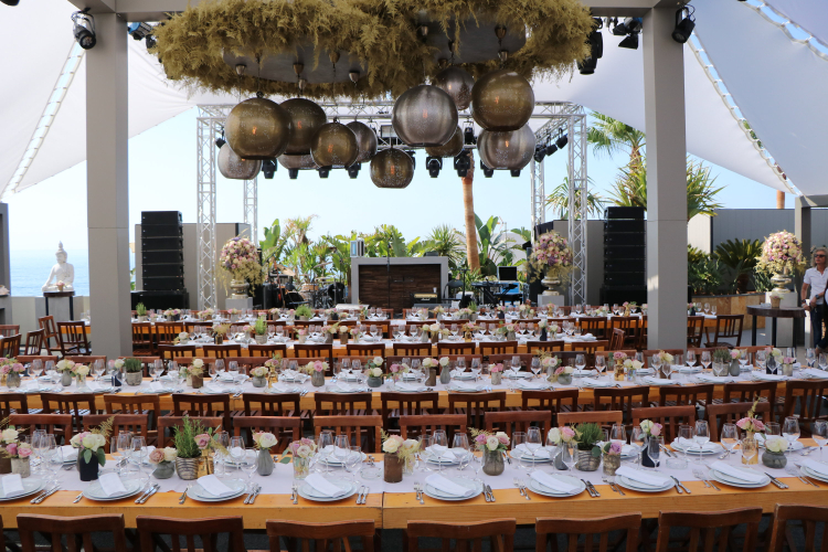 vanderLOO catering decor events - Event buitenland