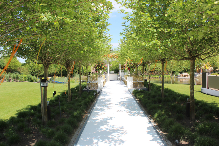 vanderLOO catering decor events - Huwelijk in tuin