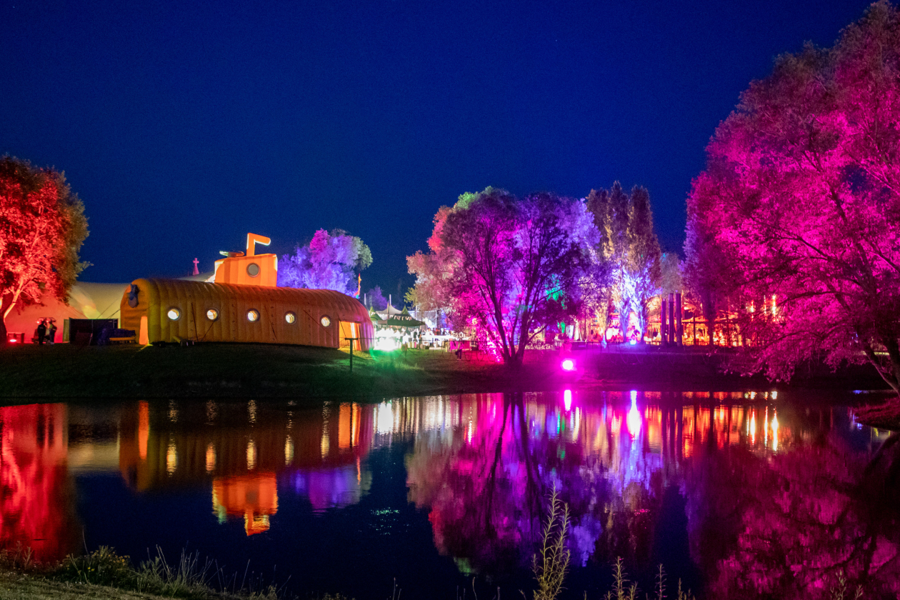 Eiland van Maurik licht