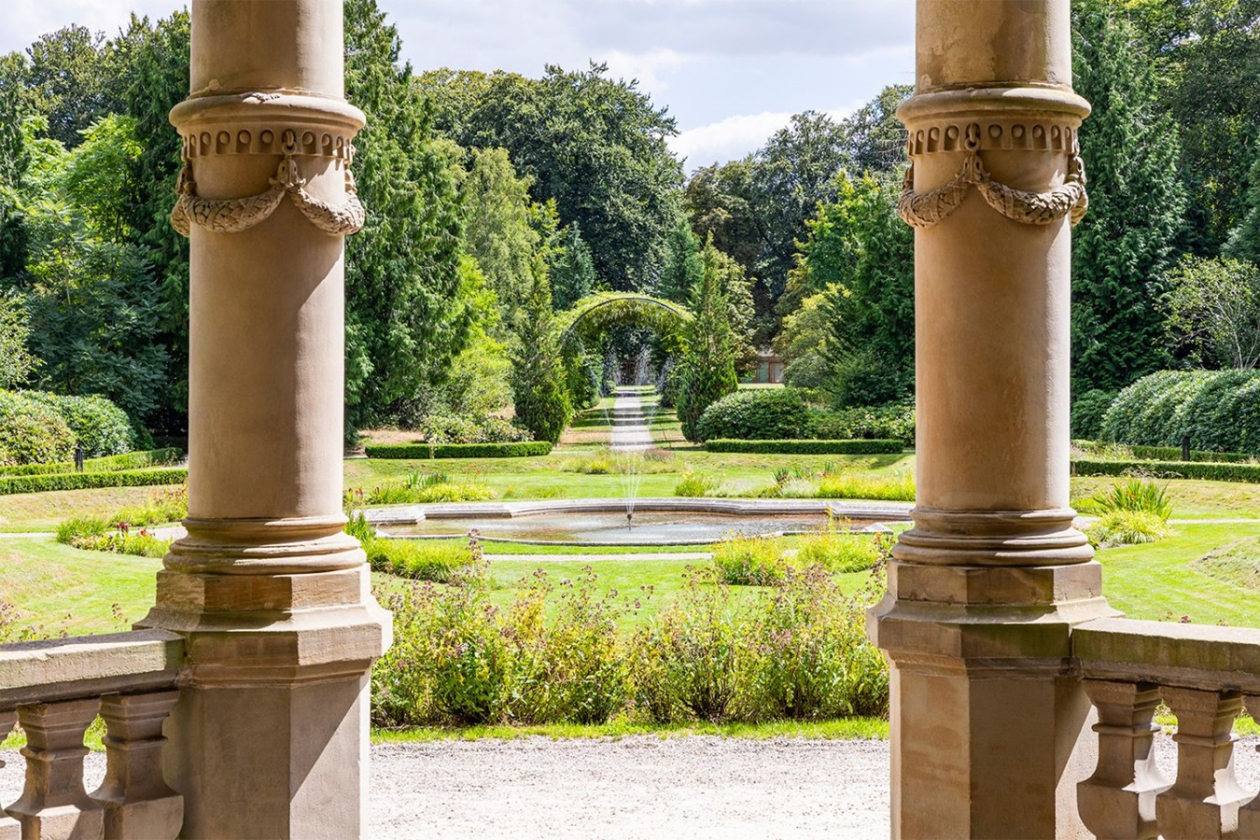 Oranjerie Hydepark tuin 