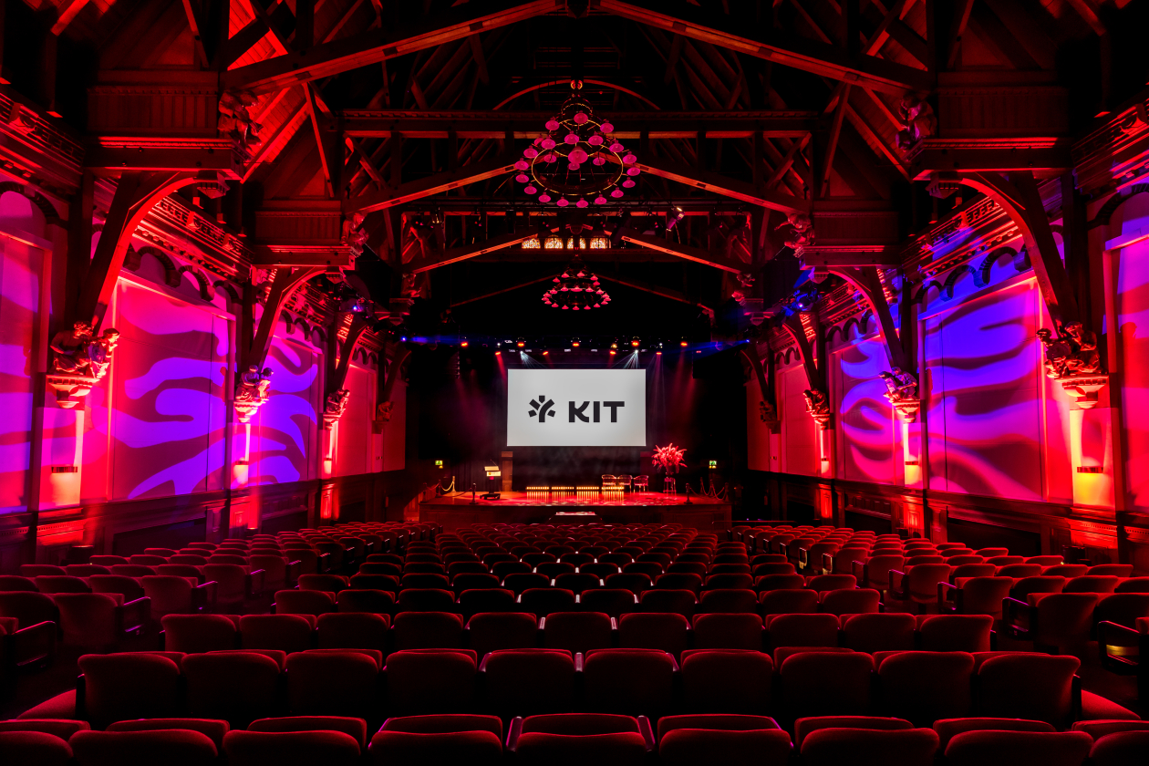 Zaal KIT donker