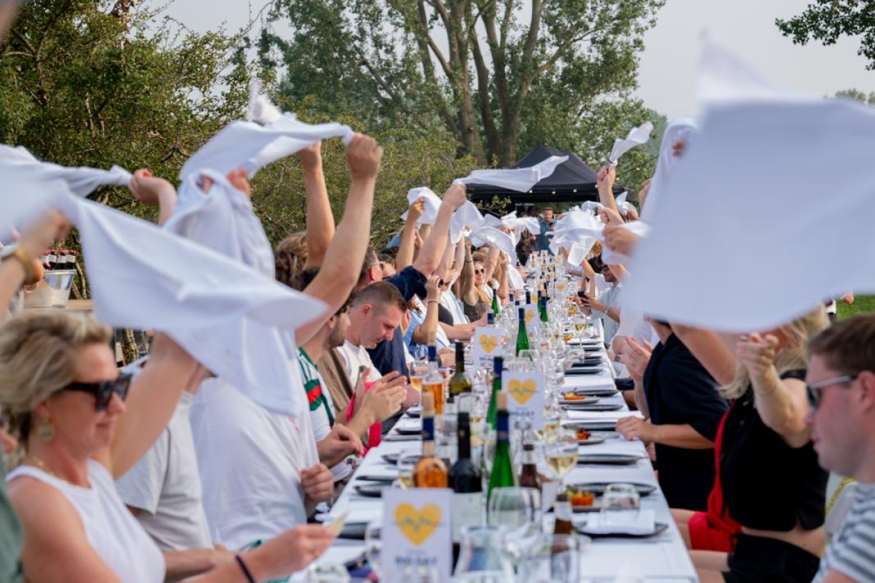 diner buiten 