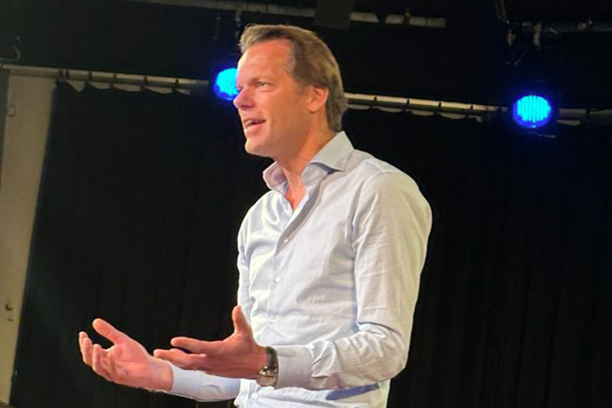 Wiko spreekt bij StorytellingAcademy
