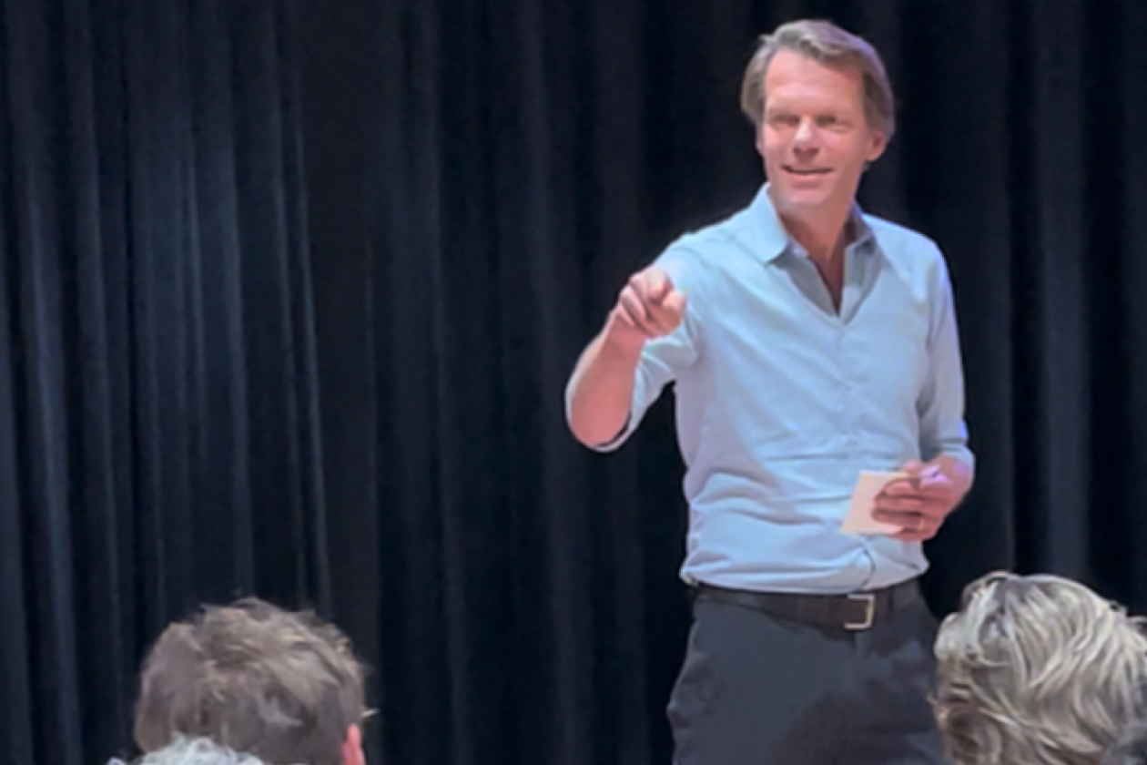 Wiko spreekt bij Ondernemerscongres