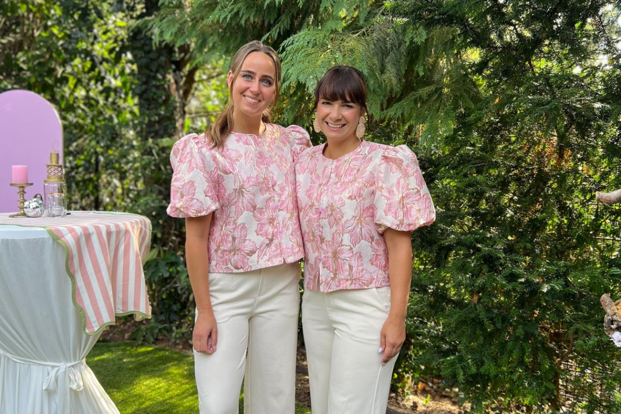 Horeca crew bij tuinfeest