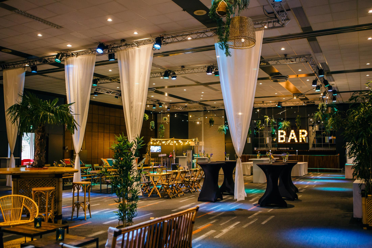 Zaalopstelling Athenezaal Papendal, congreslocatie