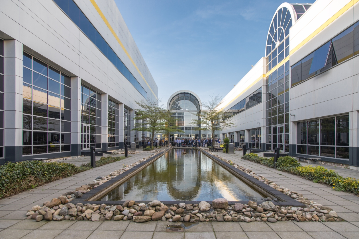Evenementenhal Gorinchem binnentuin
