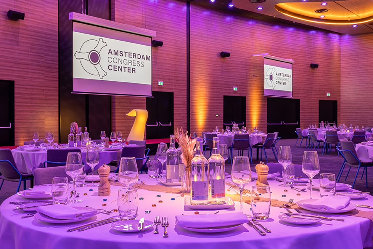 Amsterdam Event Ballroom Gala diner