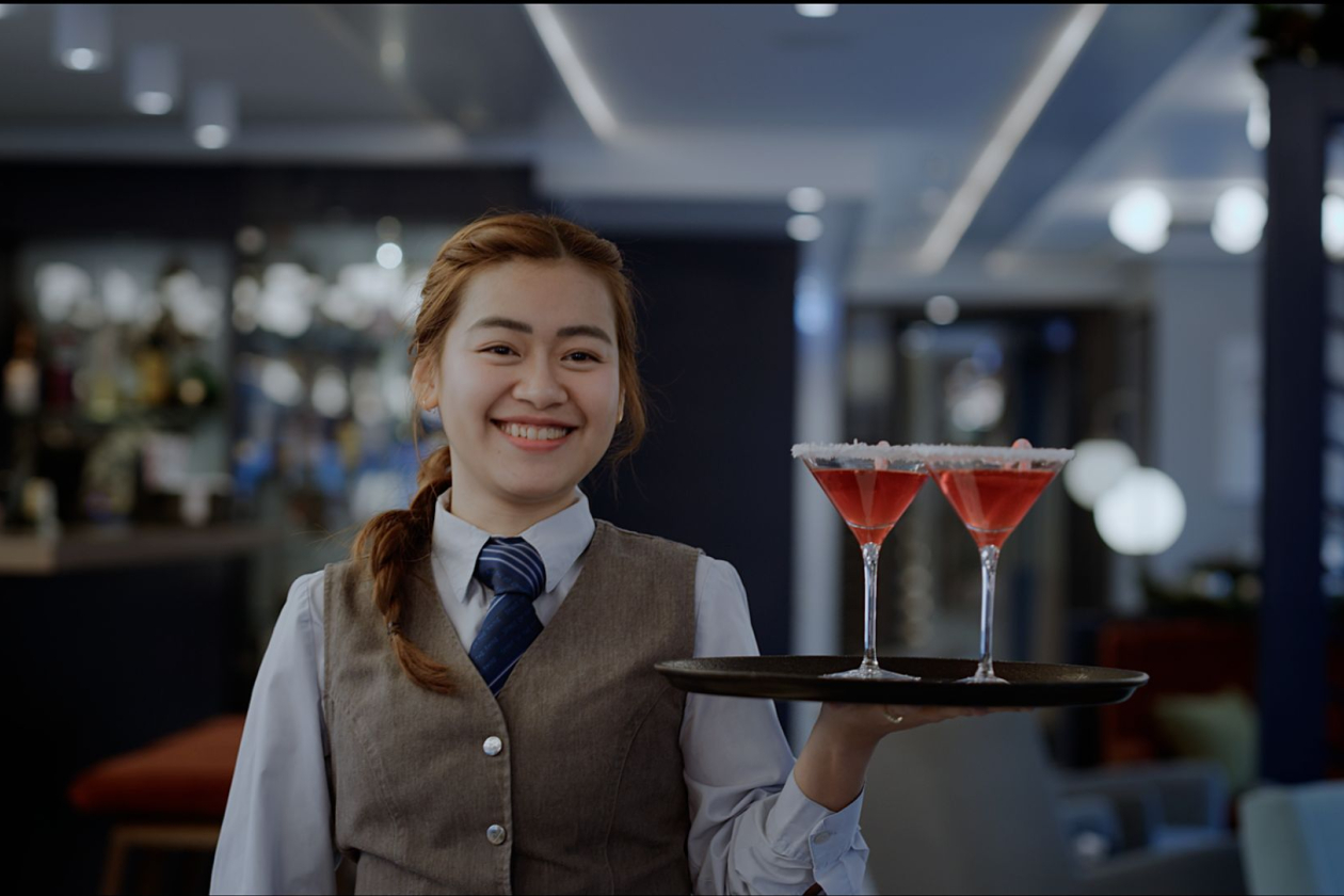 Geniet van uw favoriete cocktail