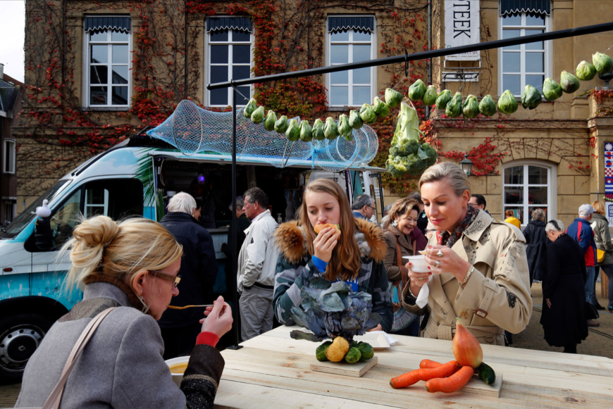 Eventstyling met kromme groenten 