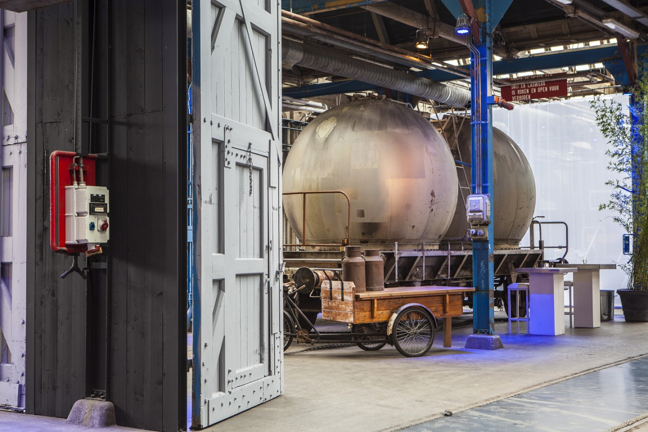 Industriële evenementenlocatie voor een congres, beurs of (bedrijfs)feest