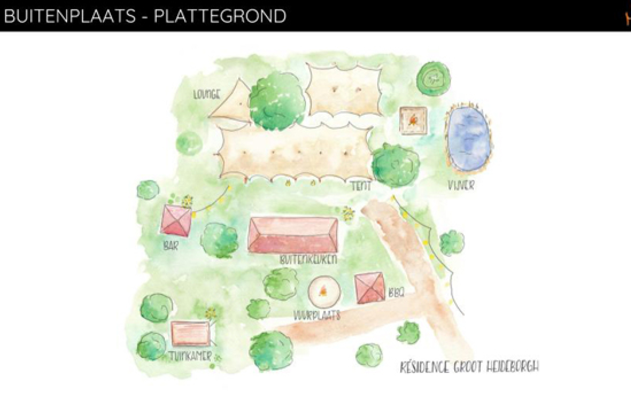 Plattegrond De Buitenplaats