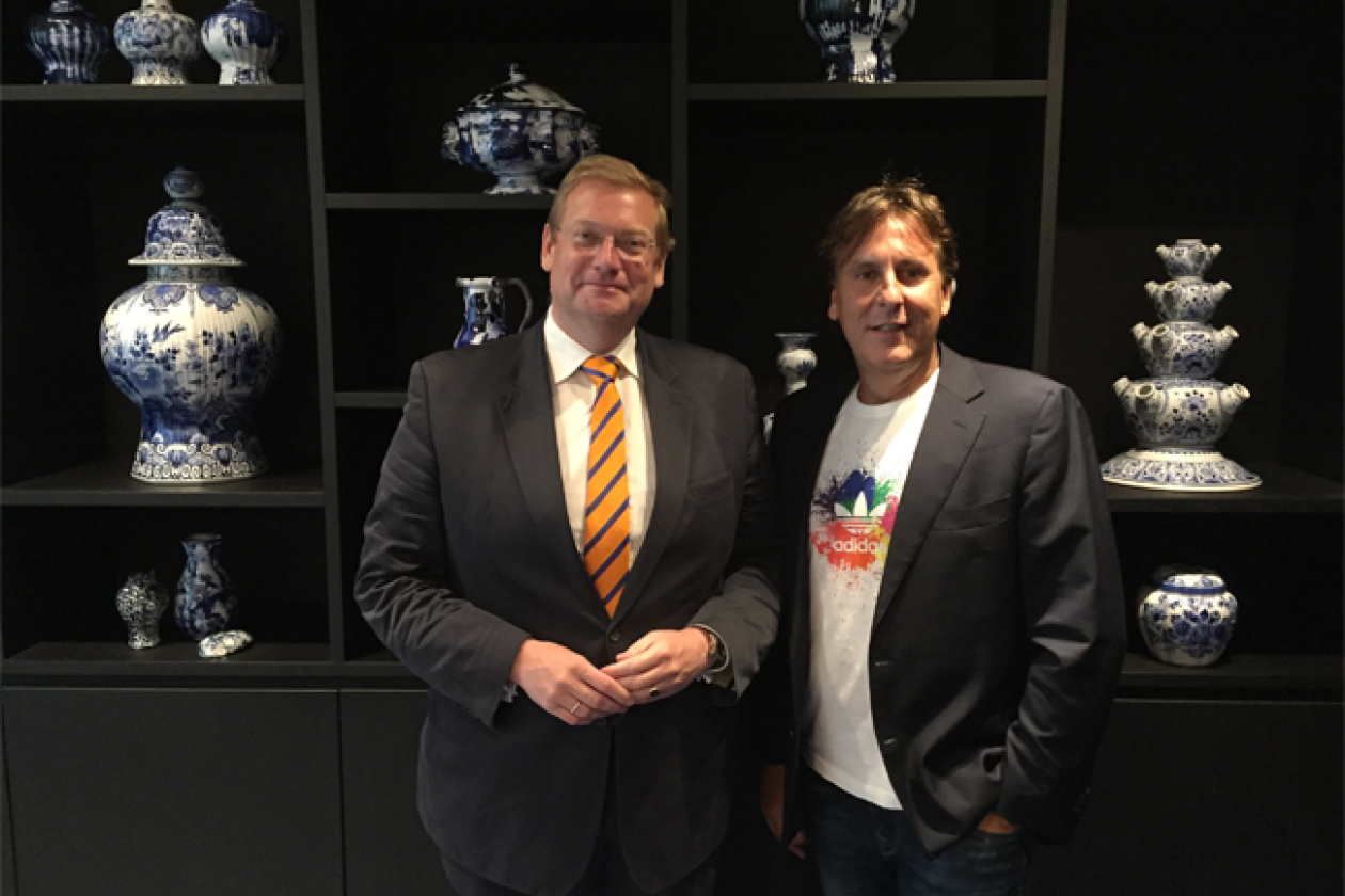 Lucien Spee met Ard van der Steur in overleg over veiligheid