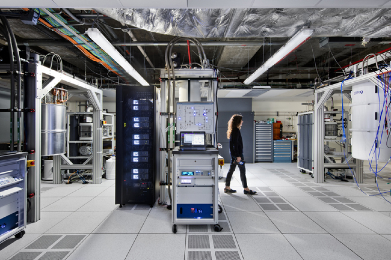 Zurich IBM QLAB, Computecenter ©IBM