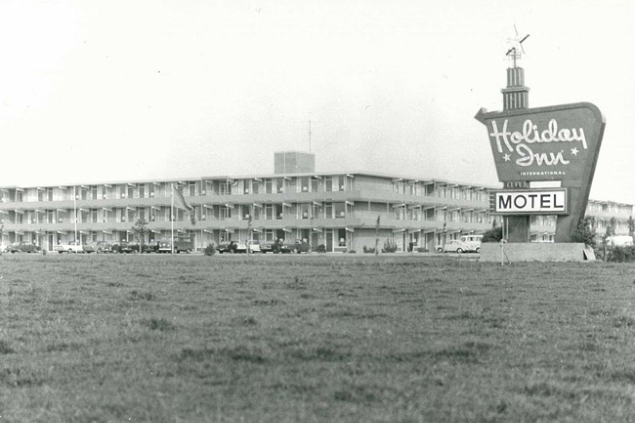 Oude foto Holiday Inn Leiden