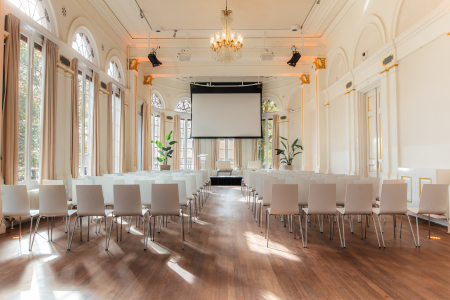 Balzaal Erkerzijde | Plenair | Fotograaf Emma van der Schelde