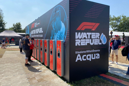Gallery Hydration Station at Monza F1