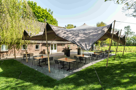 De Veenderhoeve overdekt terras