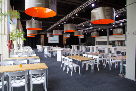 ontvangst, lunch, borrel en diner