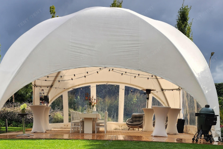 Dome tent event tuin