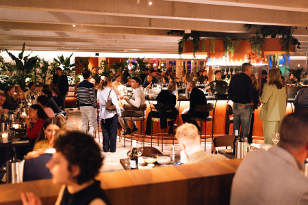 Orchid House dining event